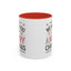 Christmas Mug - We Wish You a Merry Christmas Blue Green & Red Text