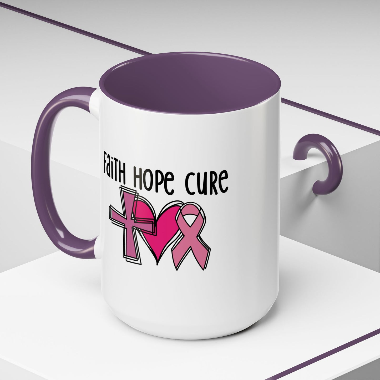 Support Mug - Faith Hope Cure