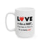 Humor Mug- Love Is Like a Fart