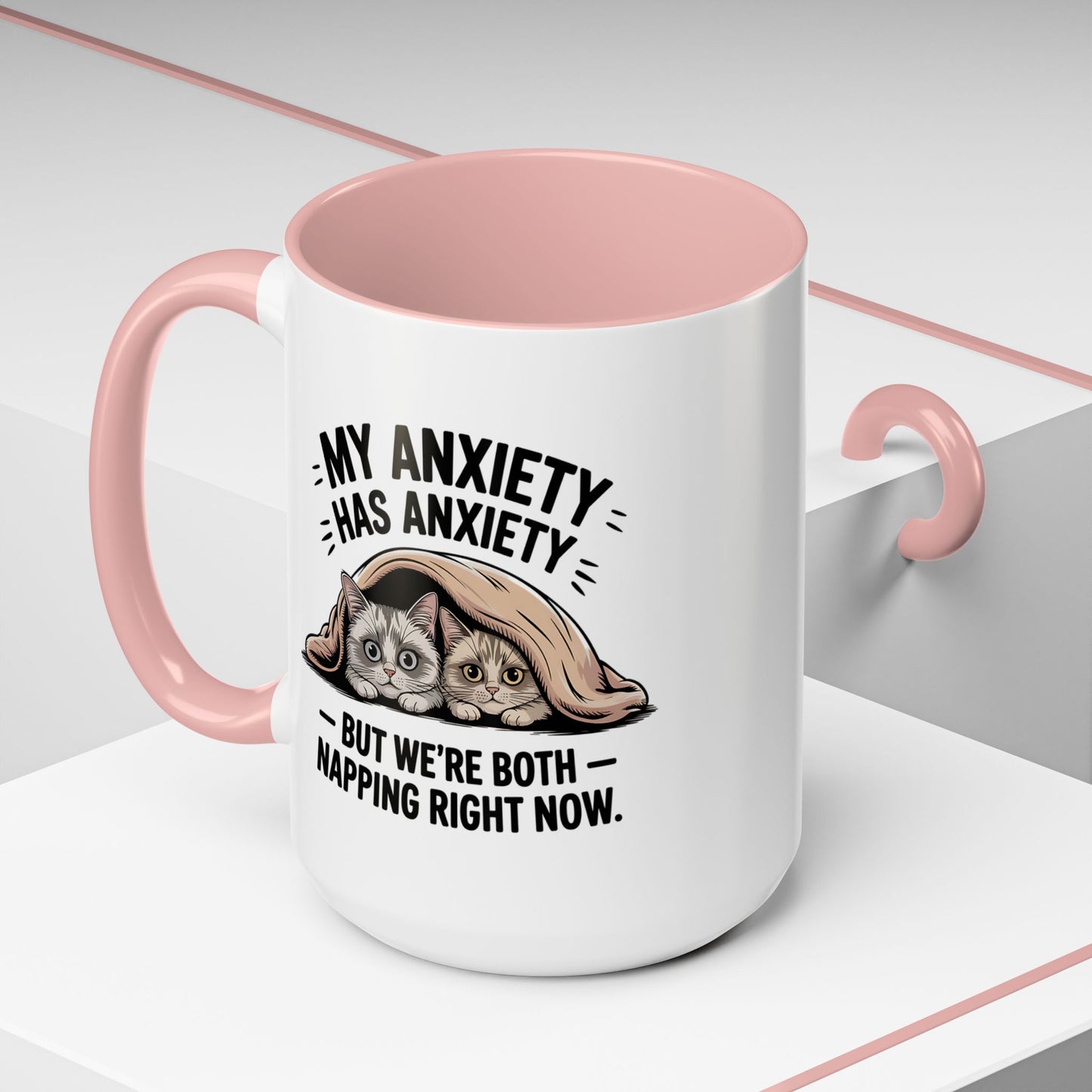 Animal Mug - My Anxiety Has Anxiety