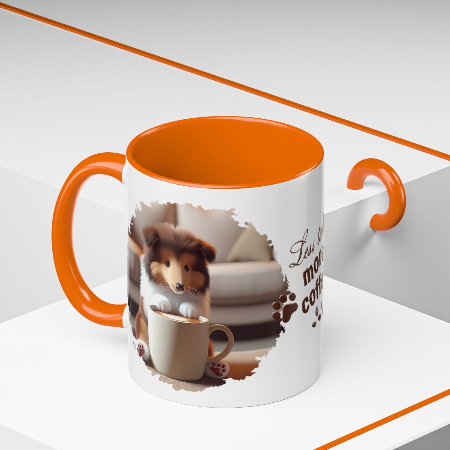 Animal Mug - Dog Coffee Wrap 36