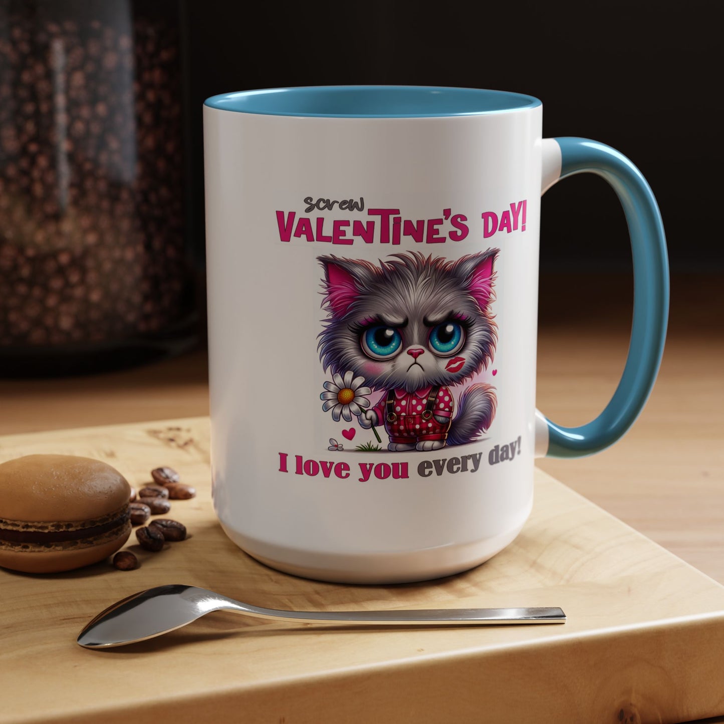 Animal Mug - Screw Valentine's Day