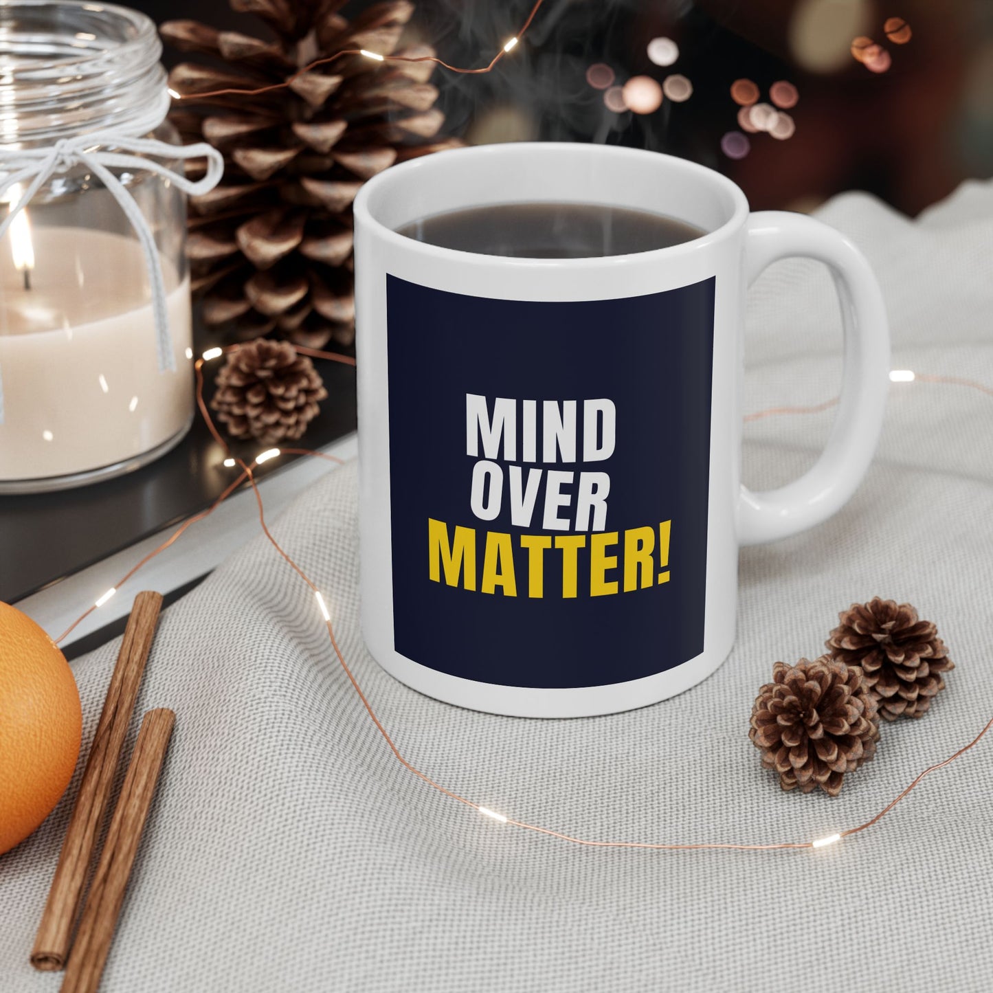 Wellness Mug - Mind Over Matter Banner