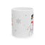 Christmas Mug - Let it Snow Red Text Snowman
