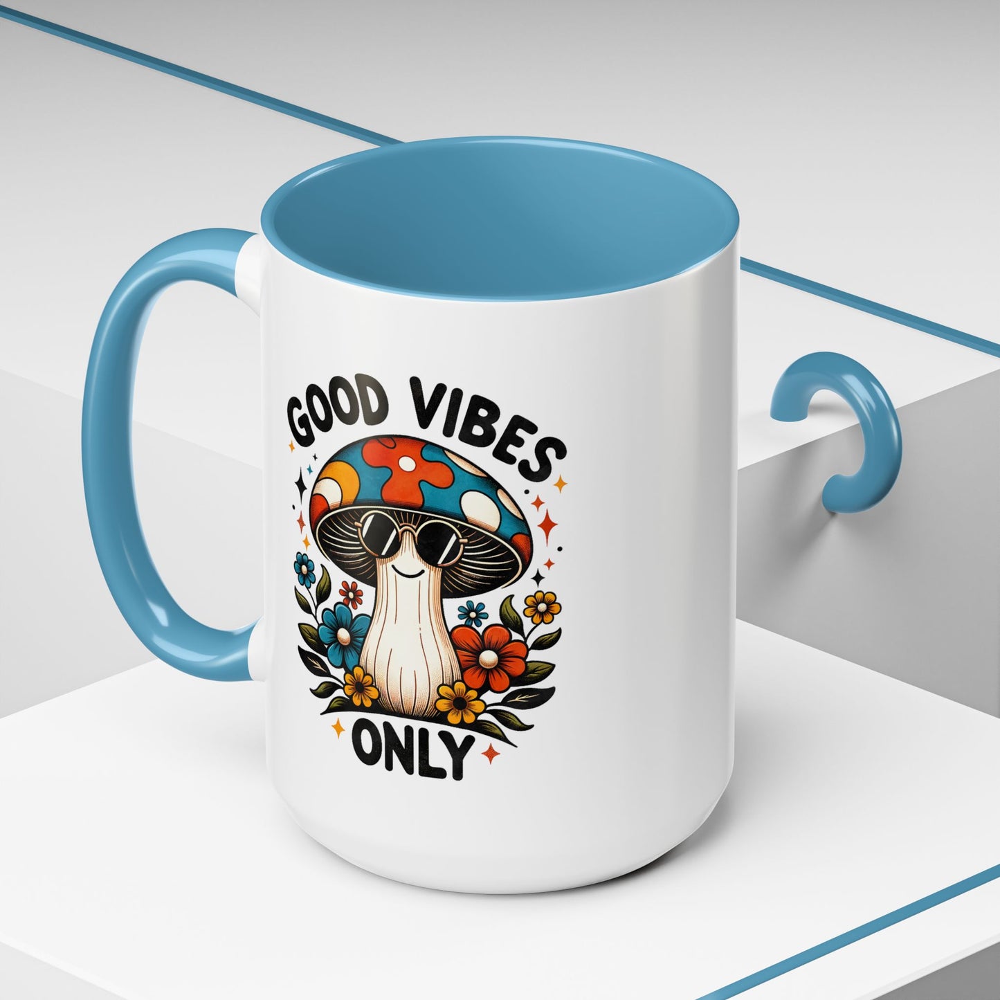 Wellness Mug - Good Vibes Only Mushroom