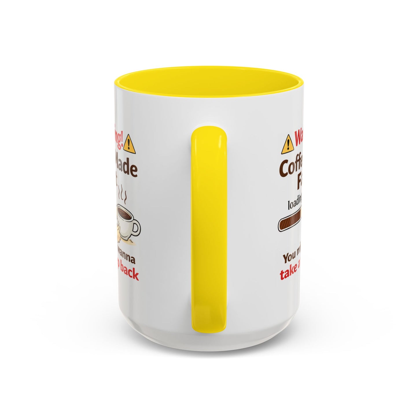 Humor Mug - Warning Coffee Made Fart