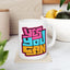 Motivation Mug - Yes You Can Graffiti