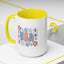 4th of July Mug - USA Preppy Floral