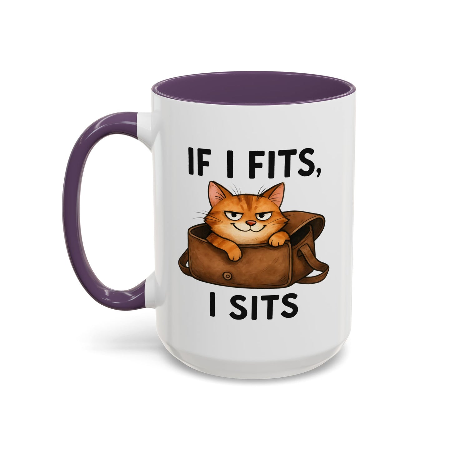 Animal Mug - If I Fits I Sits
