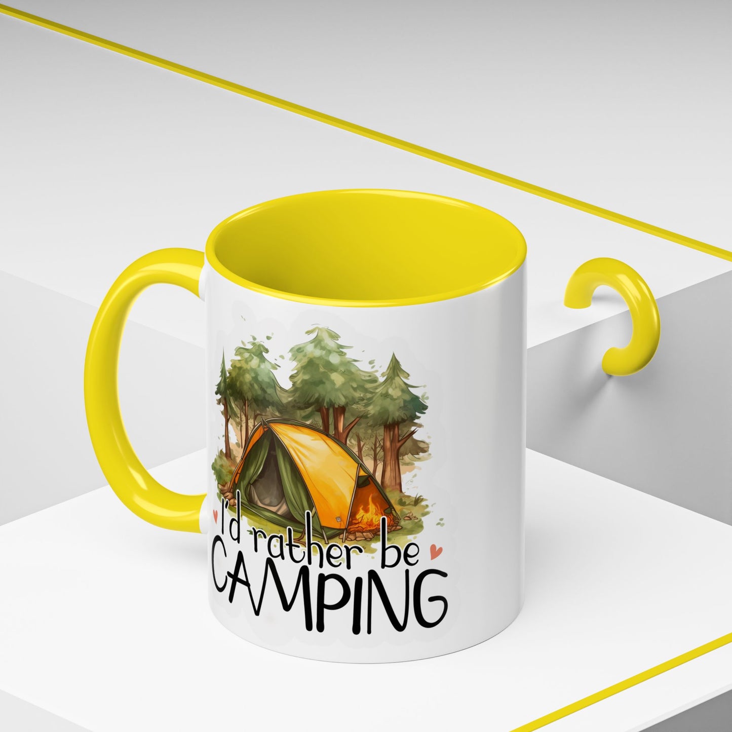 Adventure Mug - I'd Rather Be Camping Tent