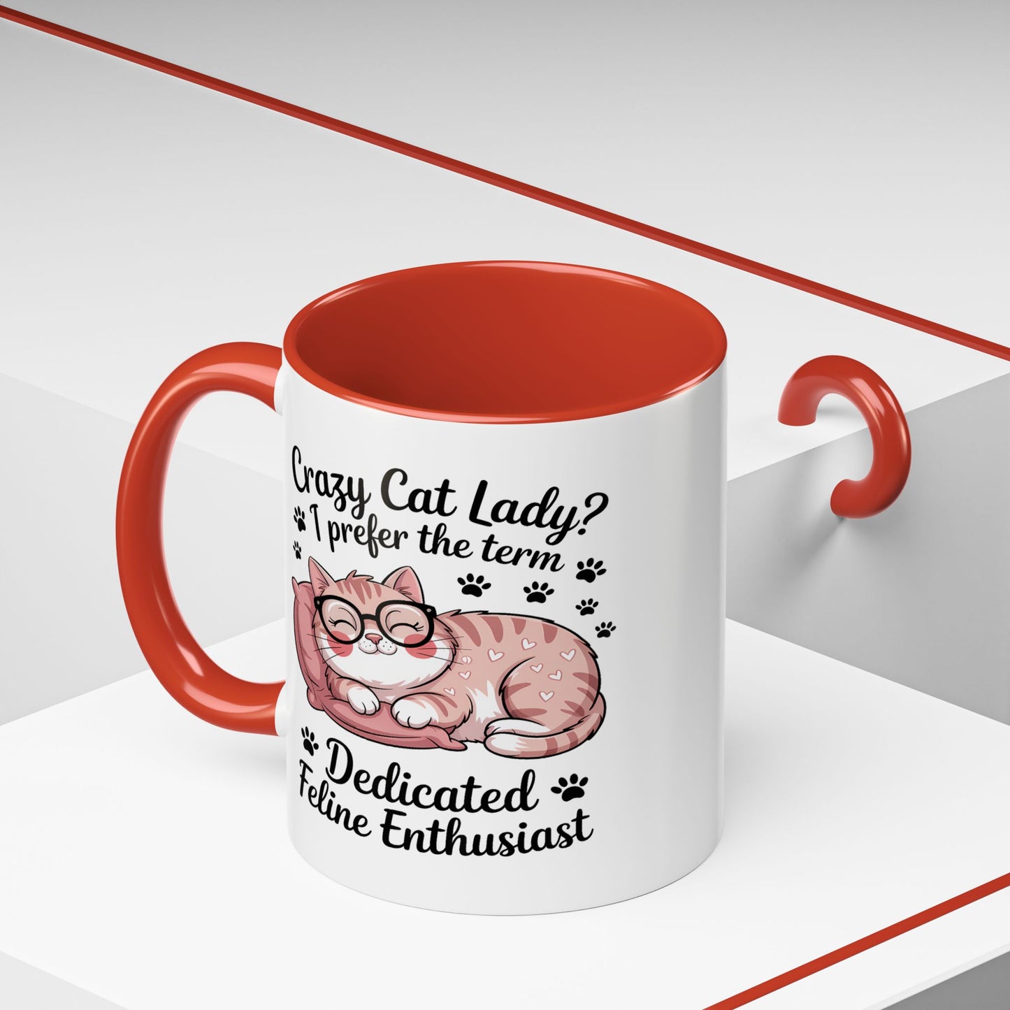 Humor Mug - Crazy Cat Lady?