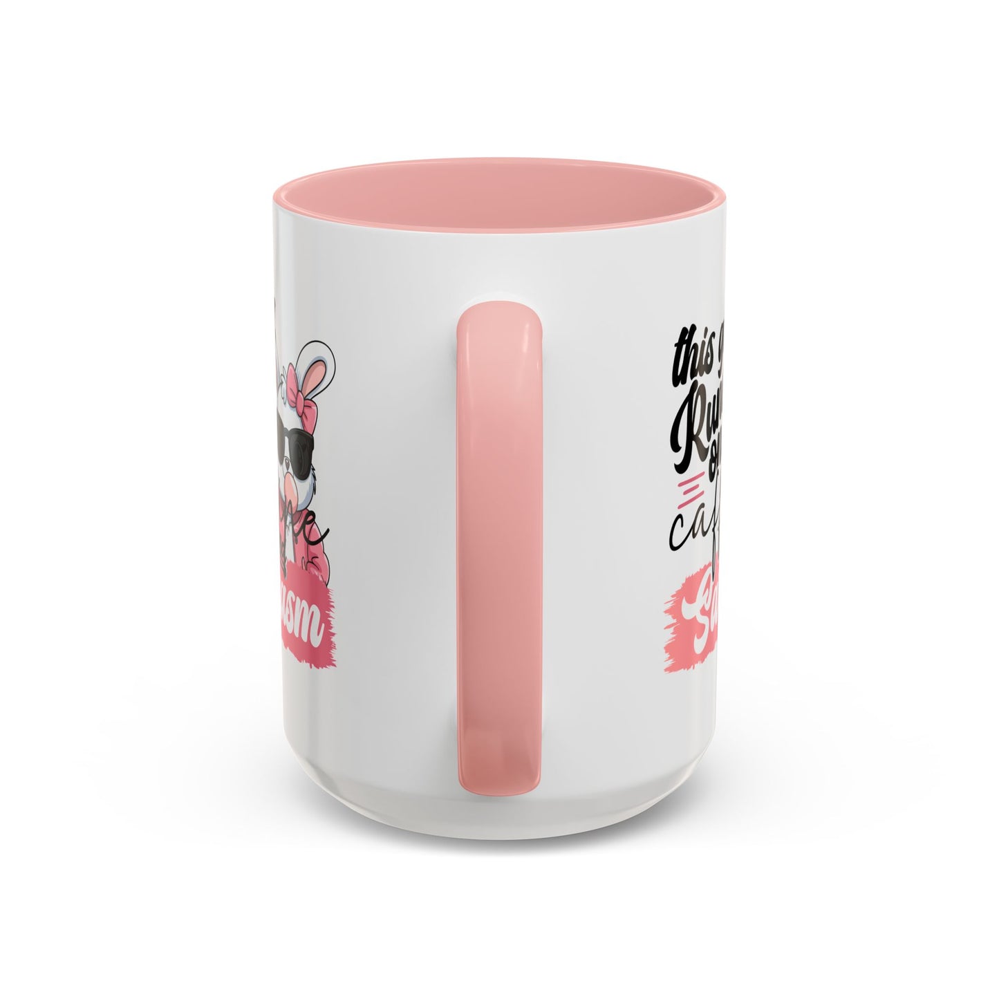 Humor Mug - This Girl Runs on Caffeine & Sarcasm