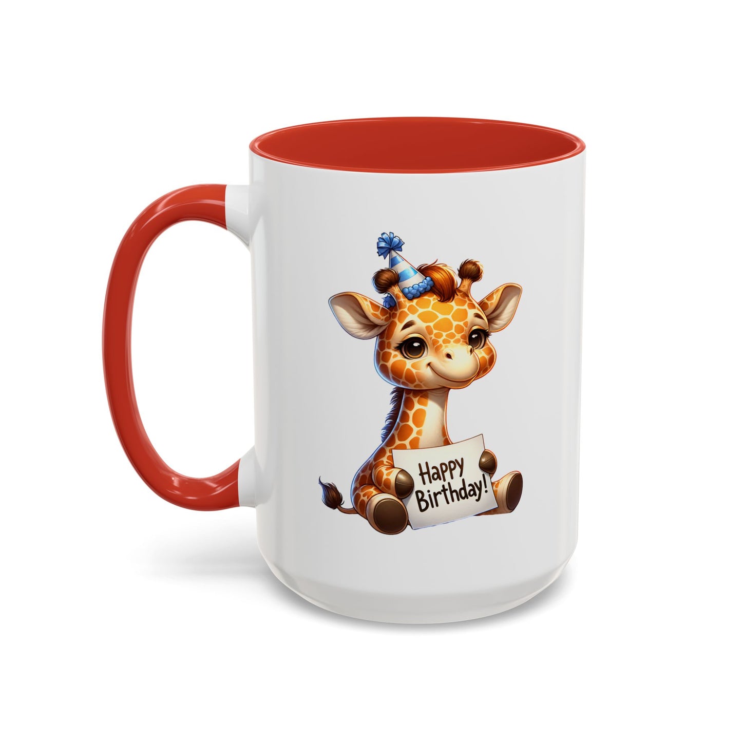 Birthday Mug - Giraffe Clipart