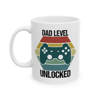 Father's Day Mug - Dad Level Unlocked