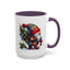 Christmas Mug - Gnome Christmas Tree and Pine Cone