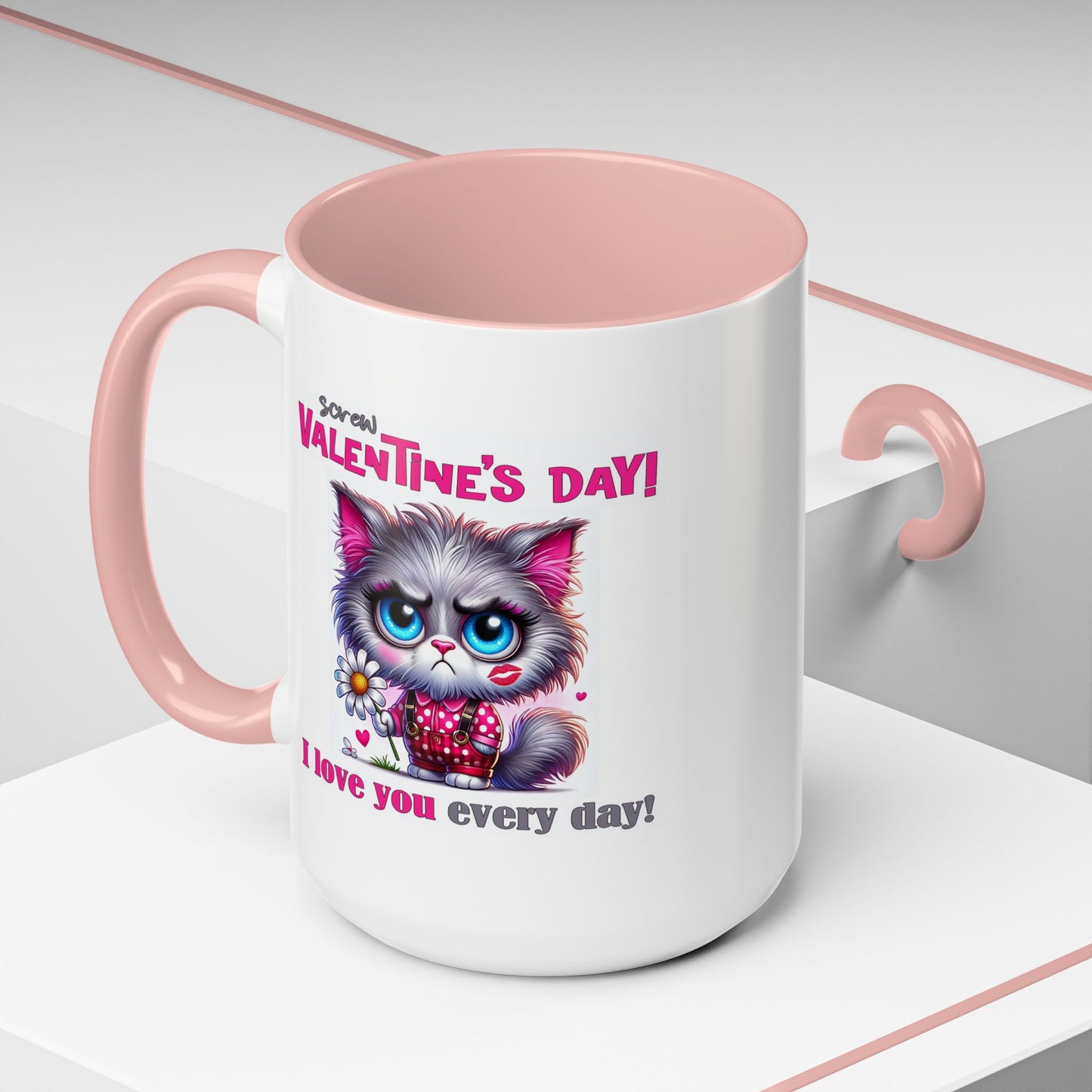 Animal Mug - Screw Valentine's Day