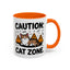 Animal Mug - Caution: Cat Zone