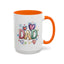 Father's Day Mug - Dad Hearts