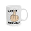 Birthday Mug - Happy Birthday Middle Finger