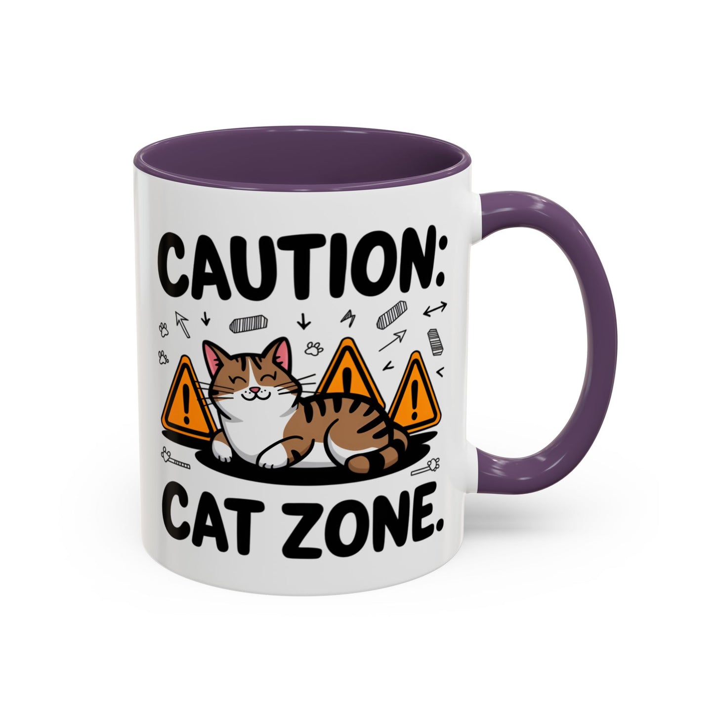 Animal Mug - Caution: Cat Zone
