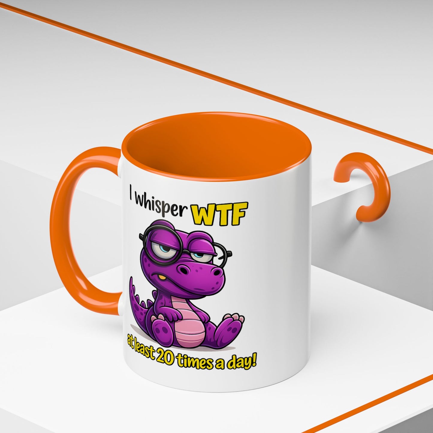 Humor Mug - I Whisper WTF