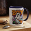 Halloween Mug - Boo! Flying Ghost With Broom