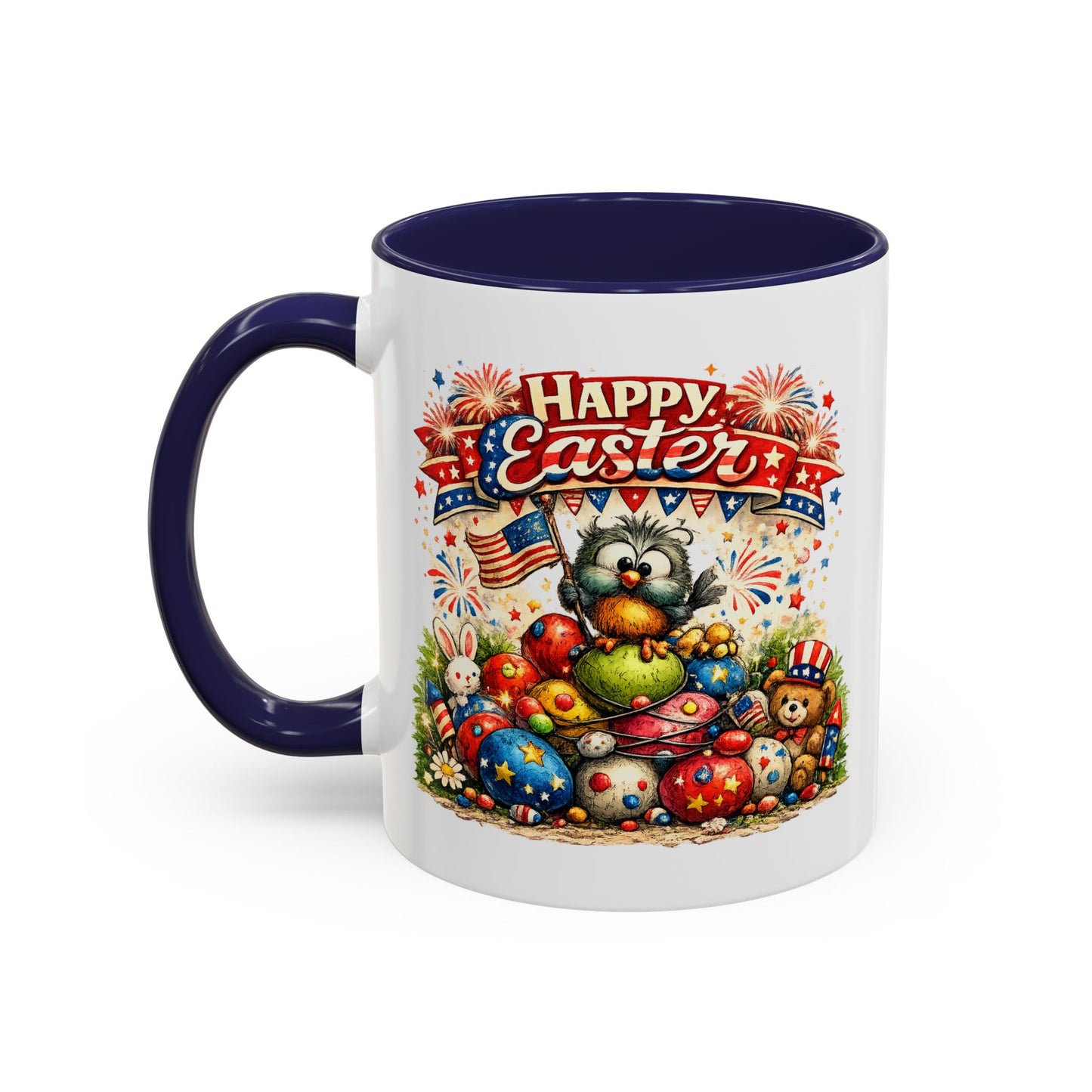 Easter Mug - Patriotic Happy Easter
