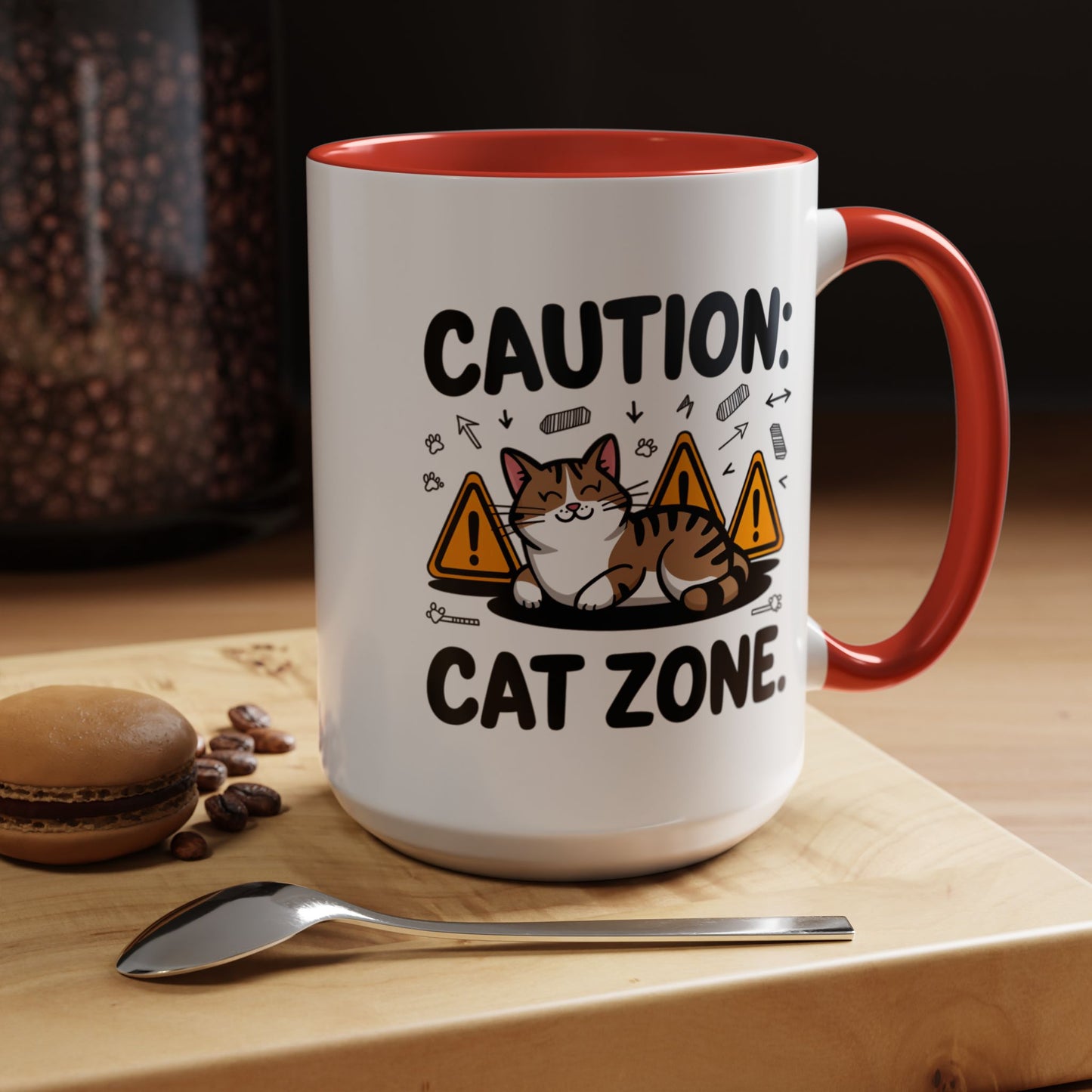 Animal Mug - Caution: Cat Zone