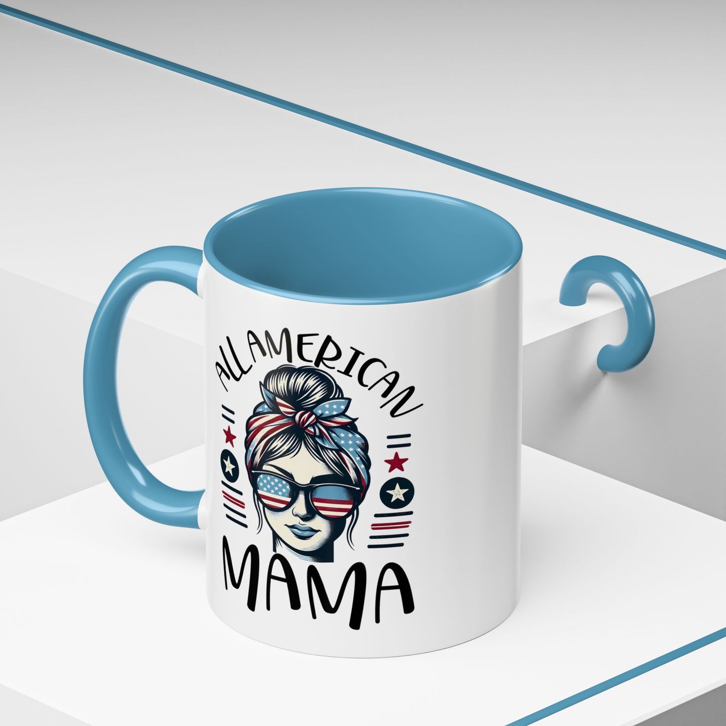 4th of July Mug - All American Mama