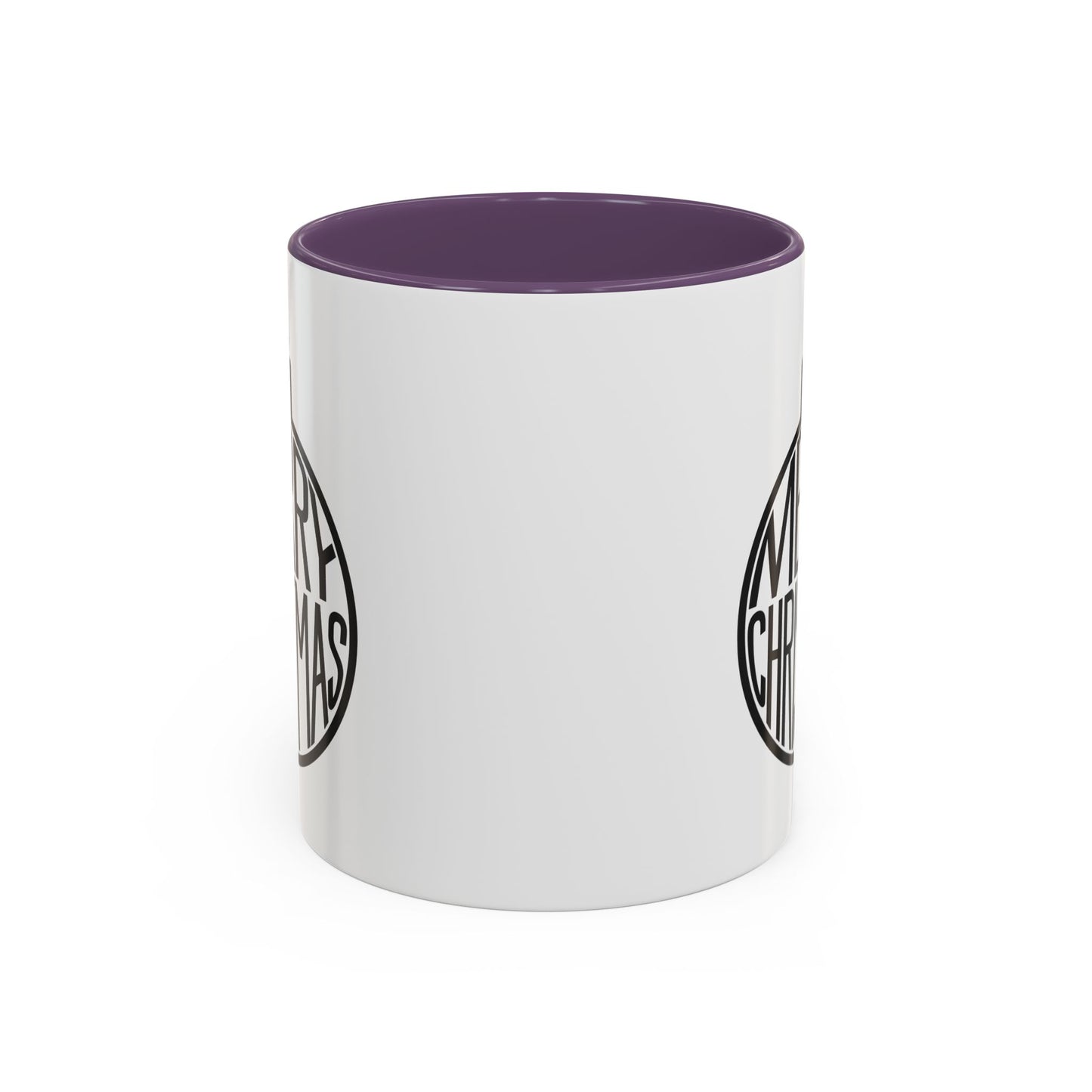 Christmas Mug - Merry Christmas Black Text Ornament