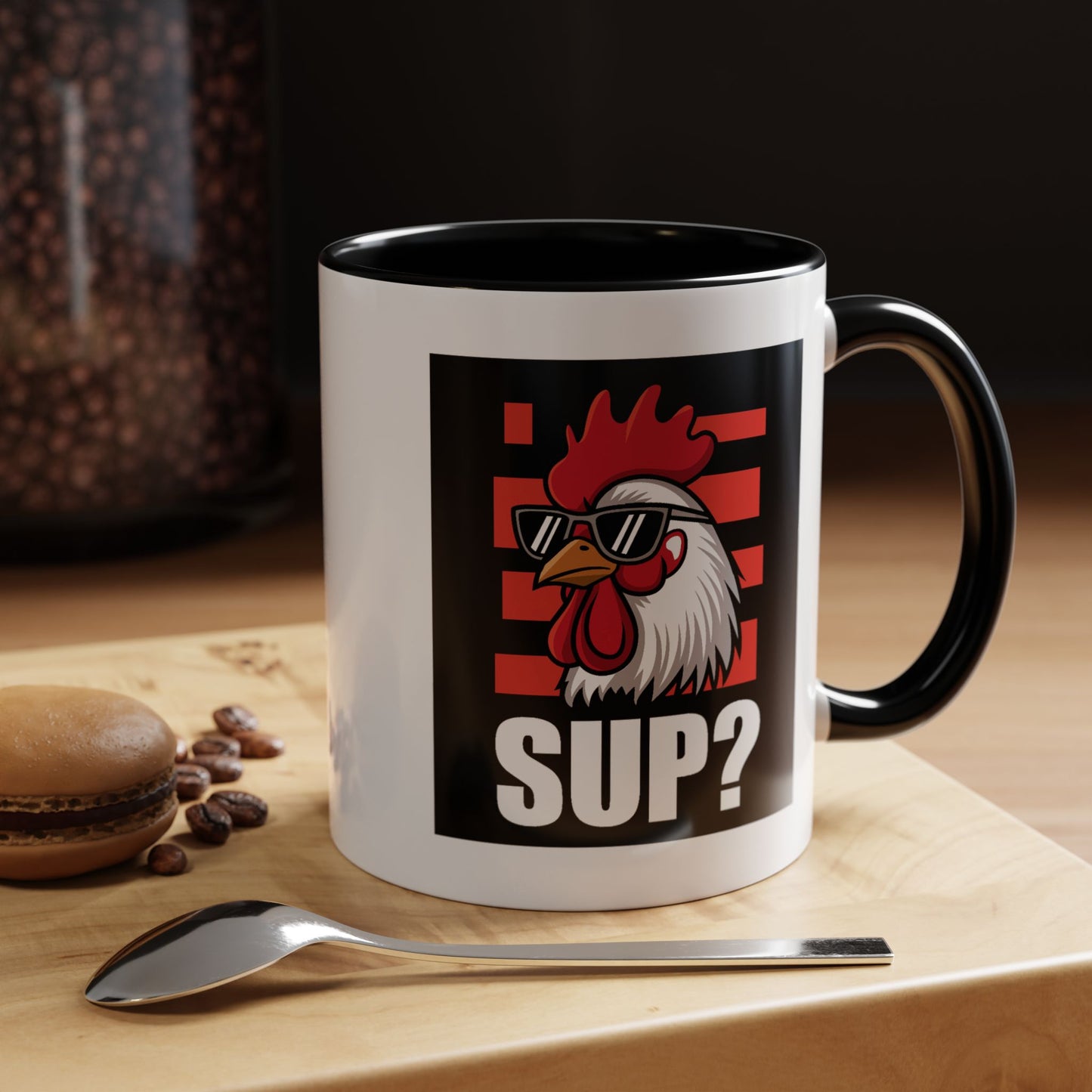Humor Mug - Rooster Sup?