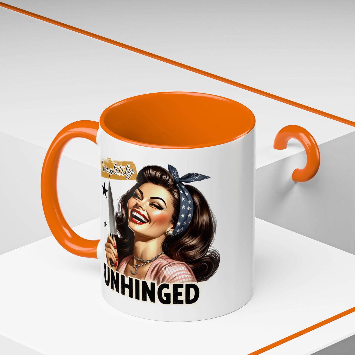 Humor Mug - Completely Unhinged