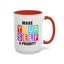 Wellness Mug - Make Yourself a Priority Colored Blocks
