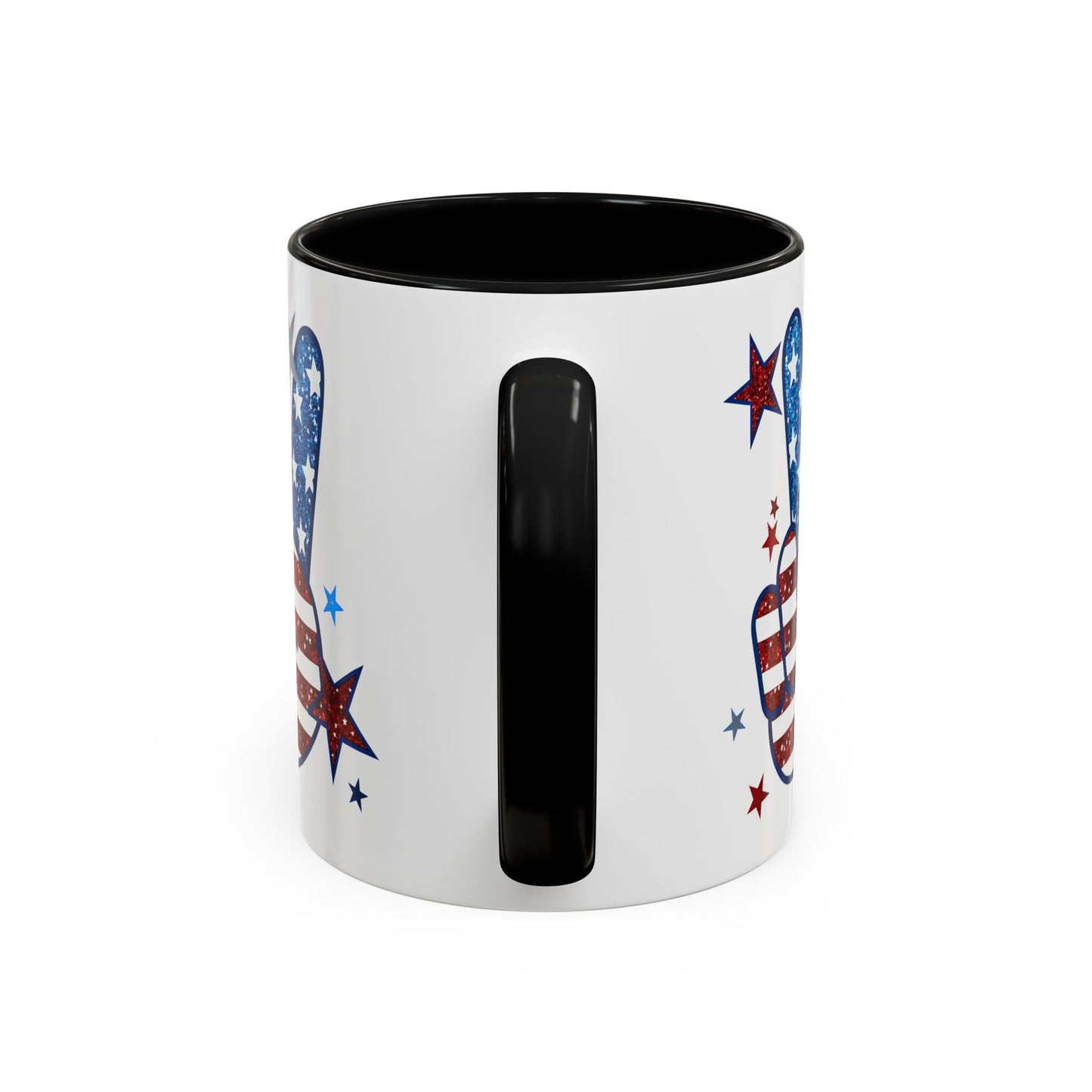 4th of July Mug - America Peace Sign