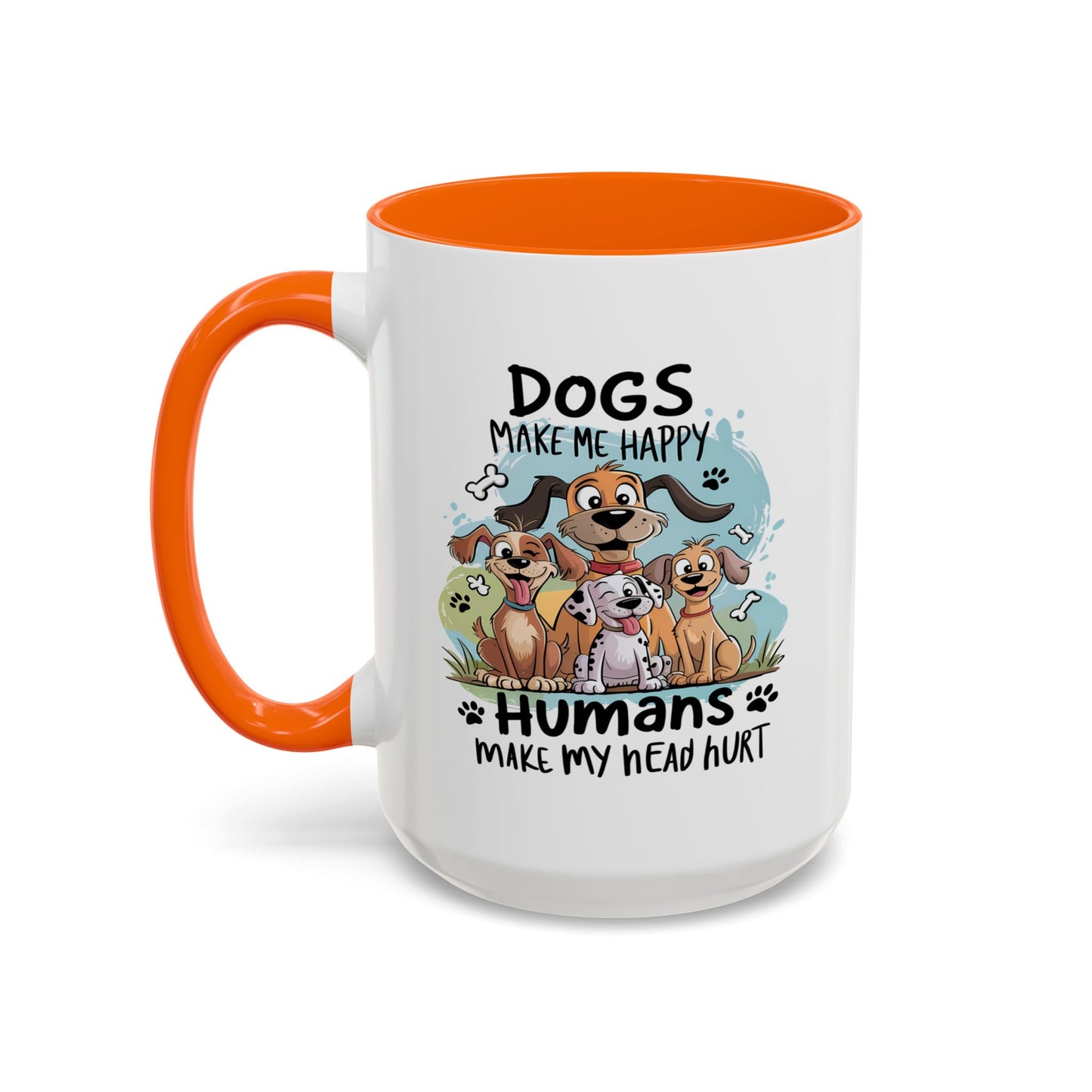 Animal Mug - Dogs Make Me Happy