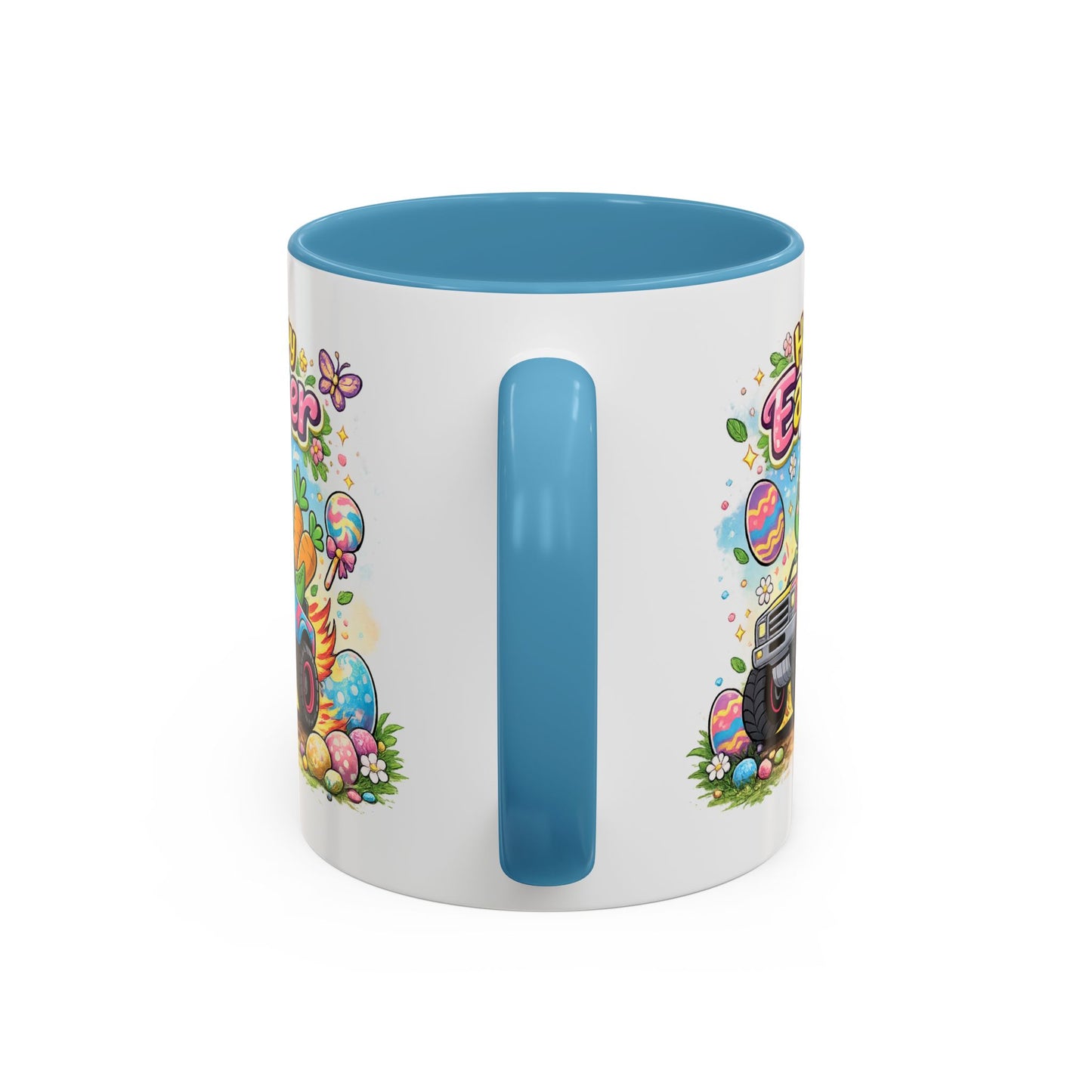 Easter Mug - Dinosaur Monster Truck
