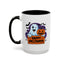 Halloween Mug - Winking Ghost With Pumpkin