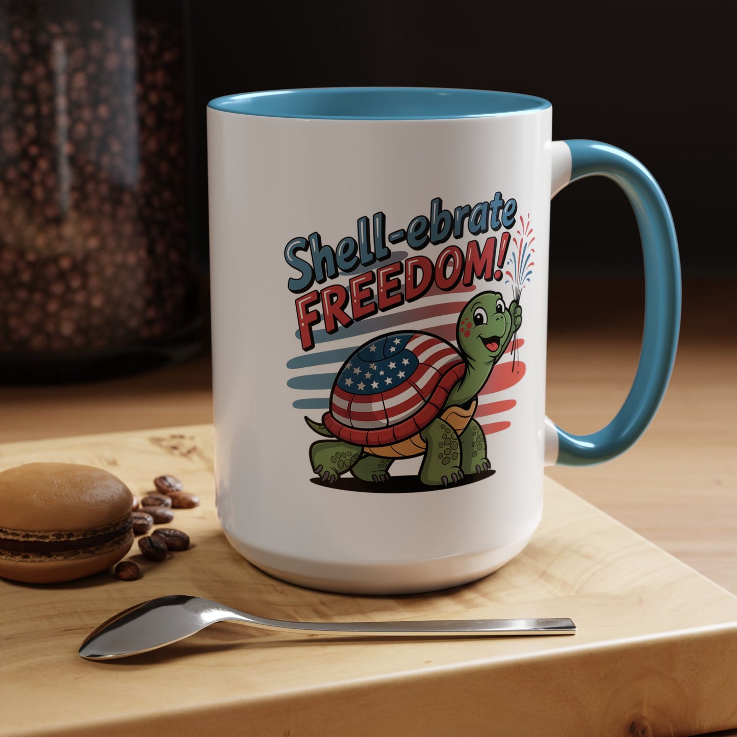 4th of July Mug - Shell-ebrate Freedom