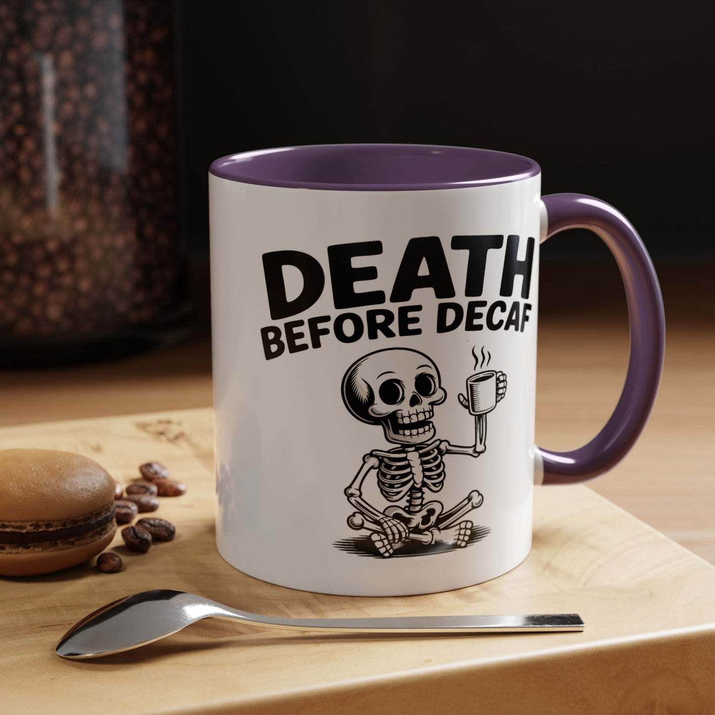 Humor Mug - Death Before Decaf