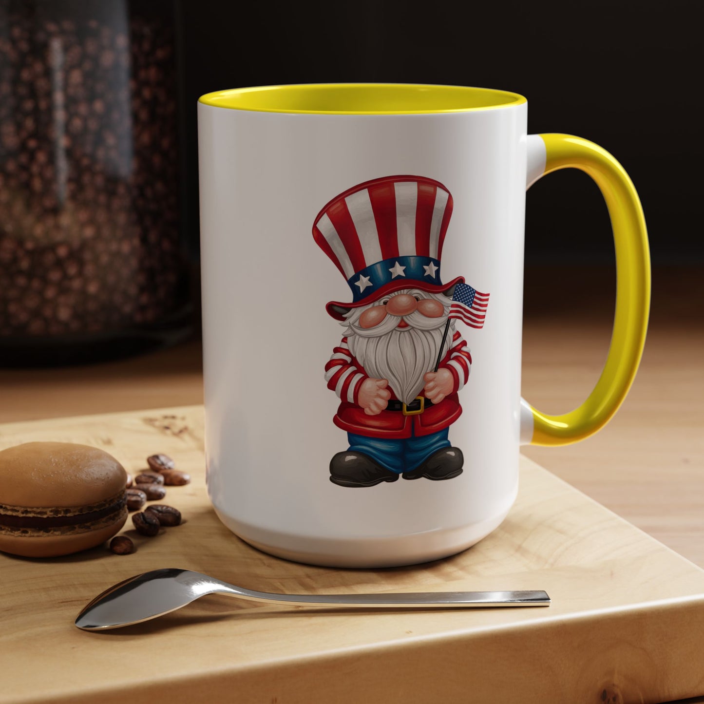 4th of July Mug - American Gnome 11