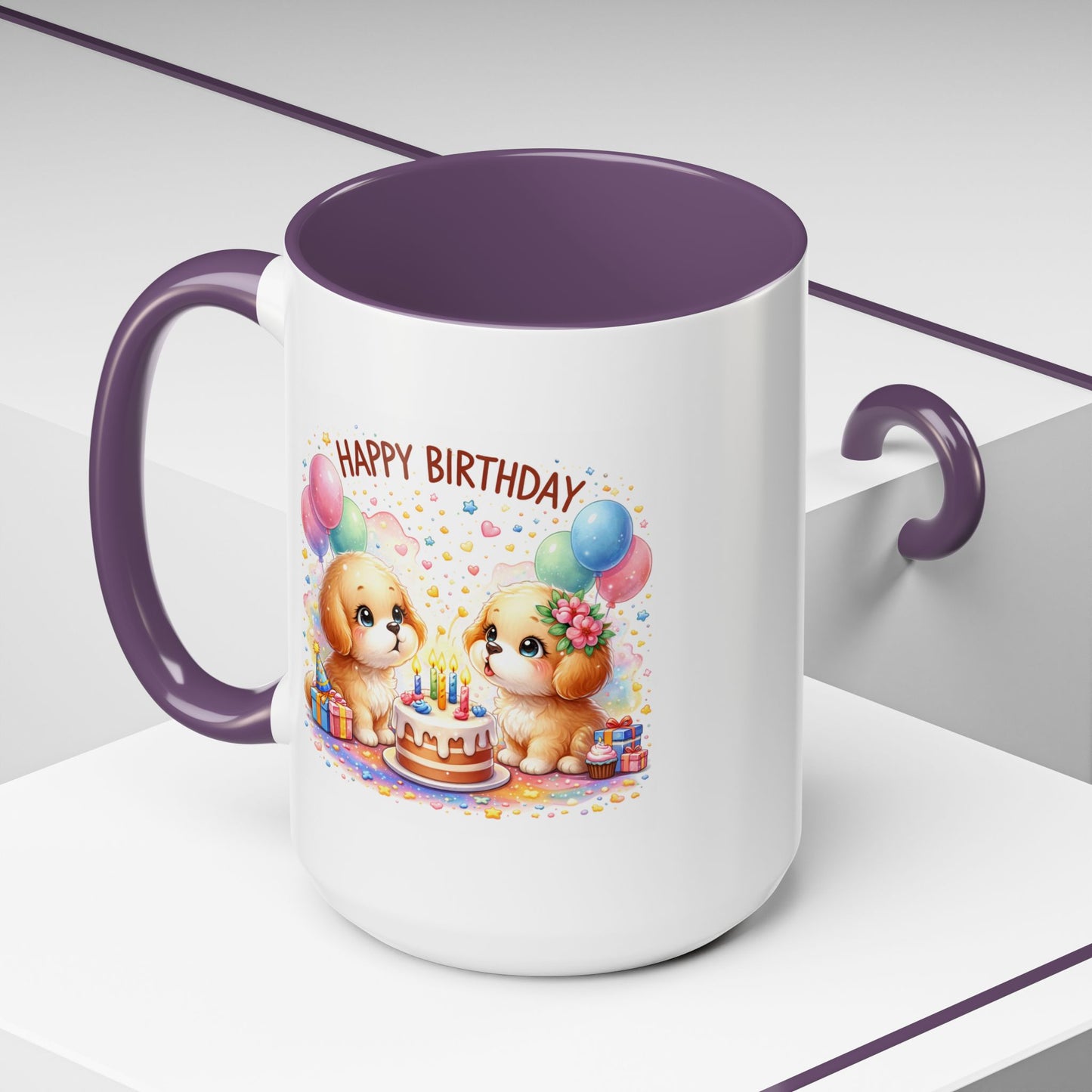 Birthday Mug - Birthday Puppies