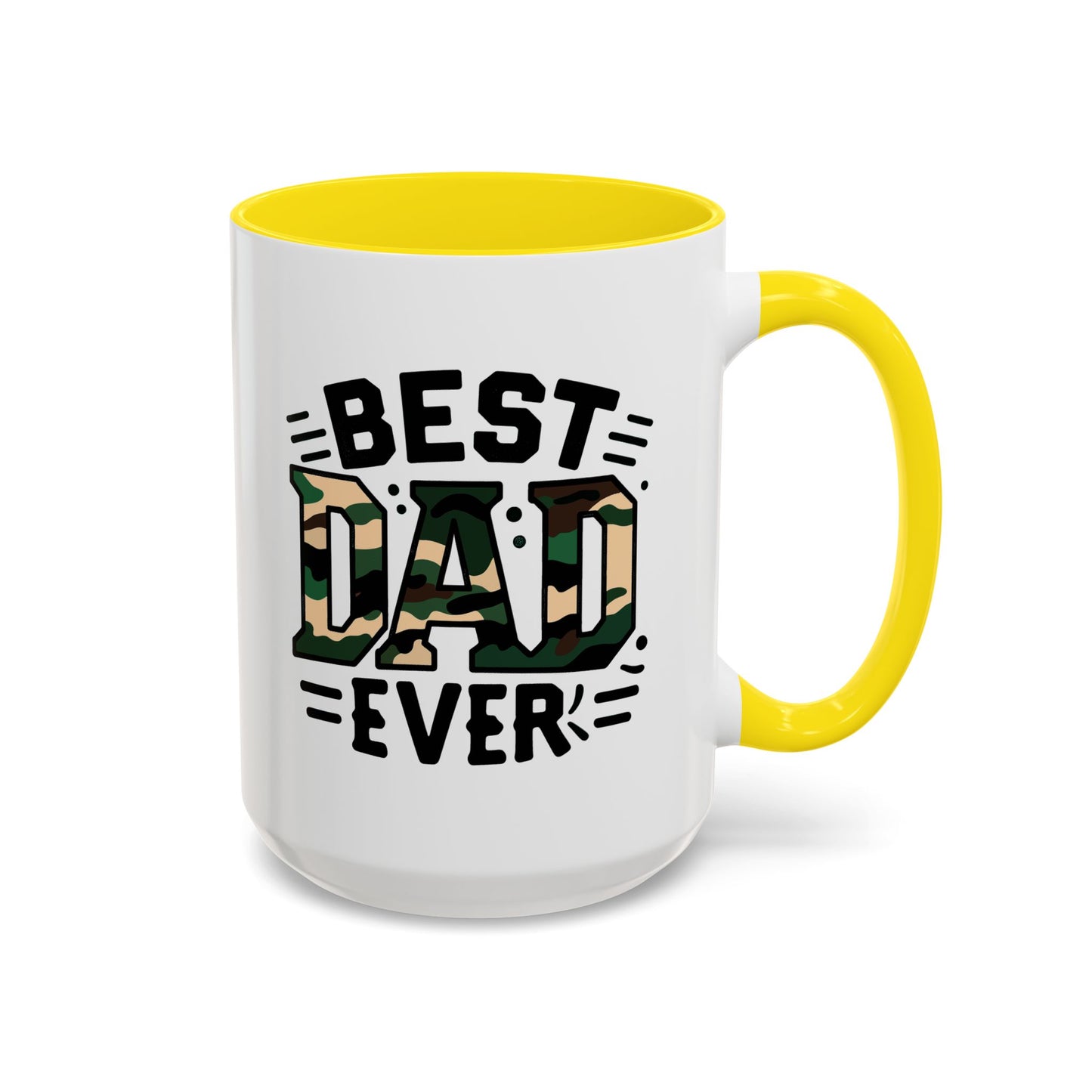 Father's Day Mug - Best Dad Ever Cammo
