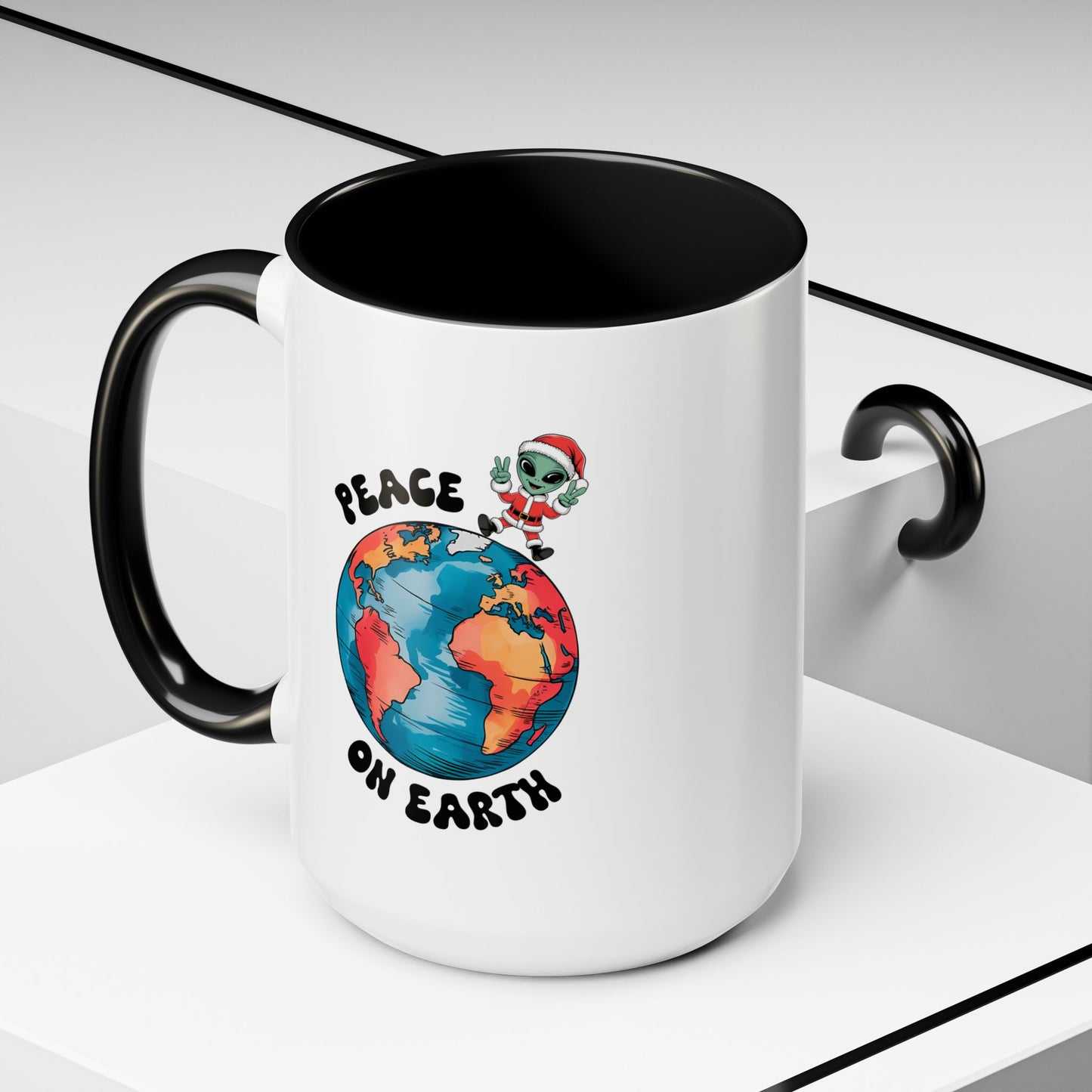 Alien Mug - Peace On Earth