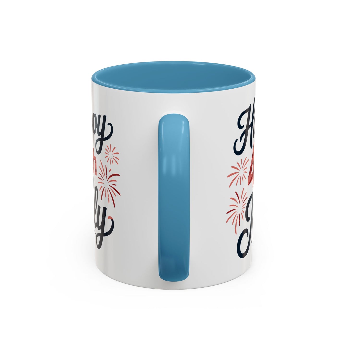 4th of July Mug - Happy 4th of July Fireworks