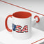 4th of July Mug - USA Flag