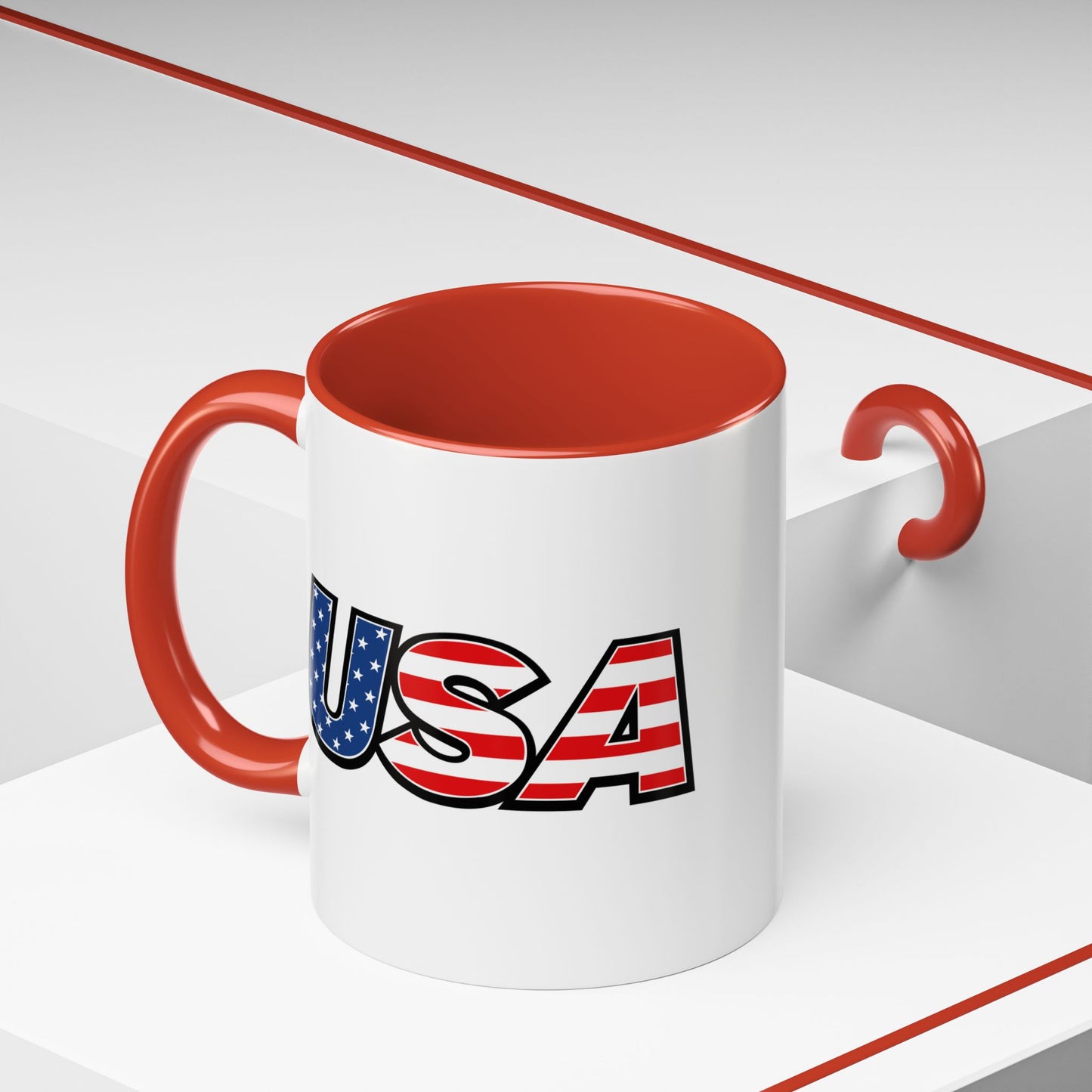 4th of July Mug - USA Flag
