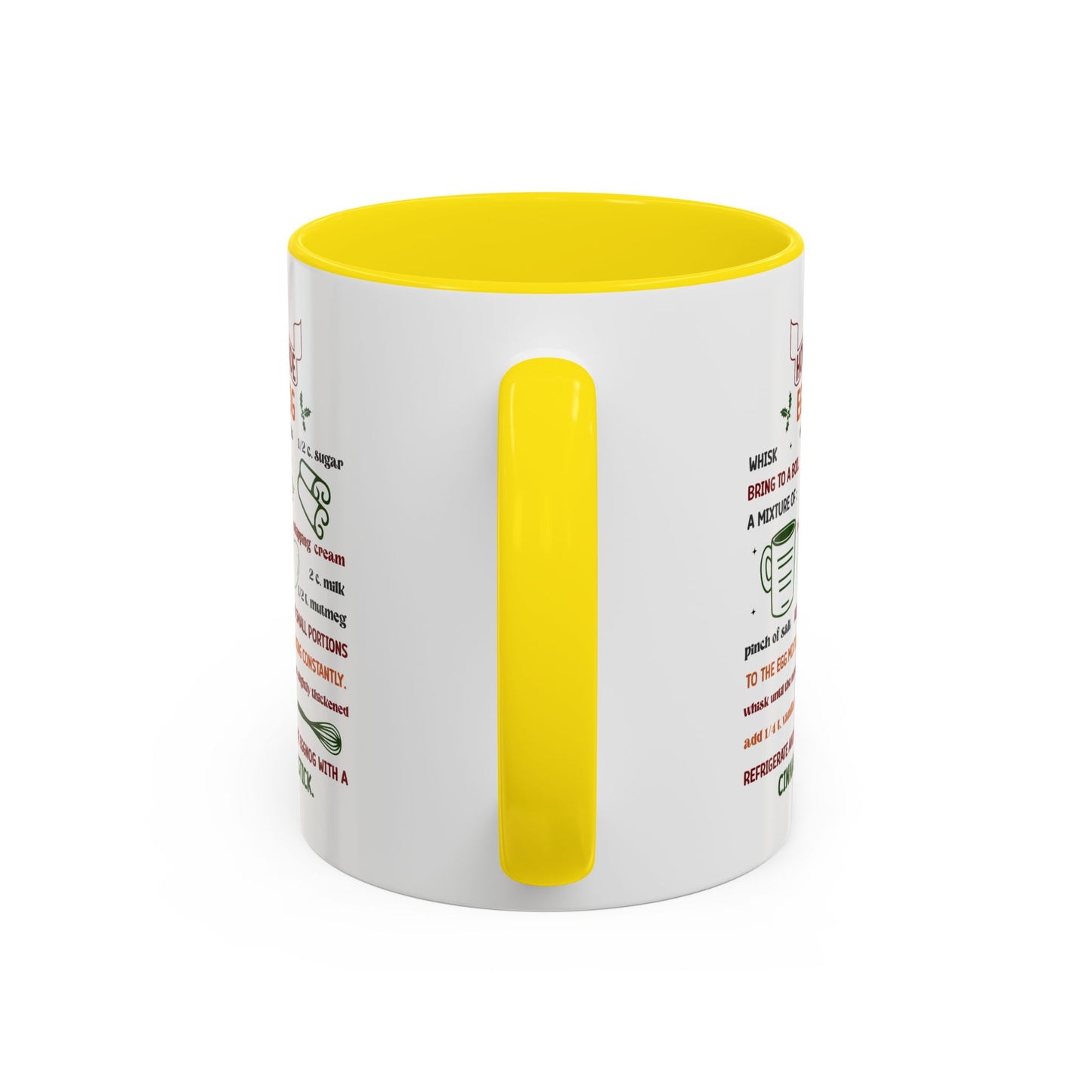 Christmas Mug - Homemade Eggnog Recipe