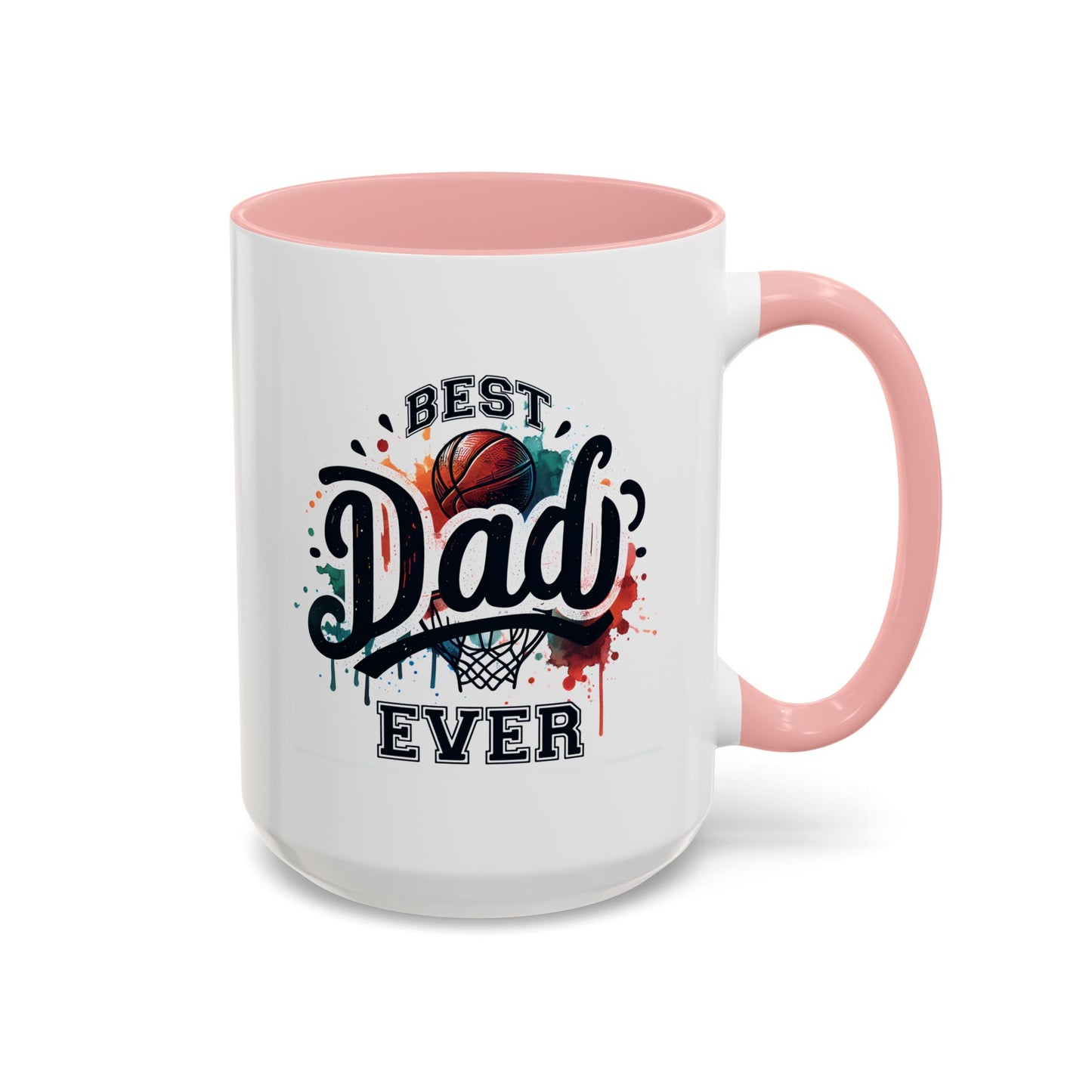 Father's Day Mug - Best Dad Ever Basketball
