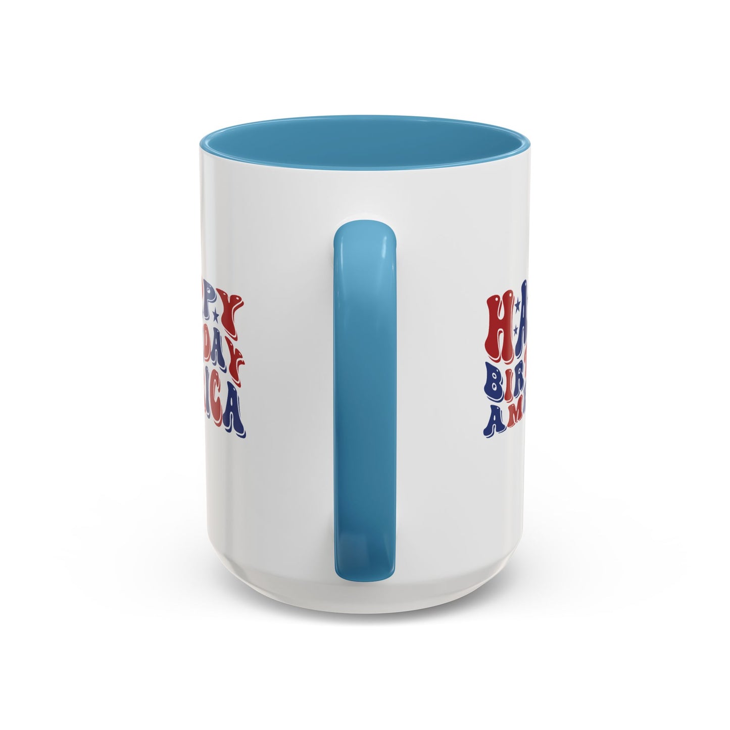 4th of July Mug - Happy Birthday America Retro
