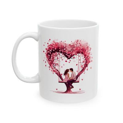 Valentine's Day Mug - Tree Of Love